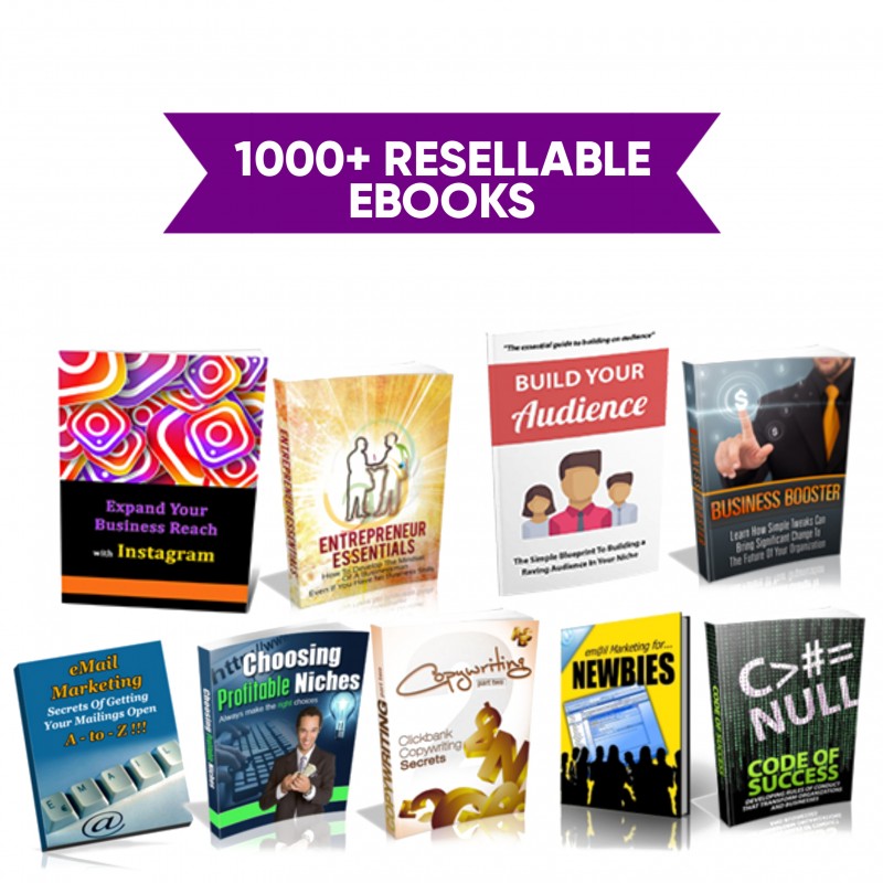Buy 1000+ RESELLABLE EBOOKS by Success Onuchukwu on Selar