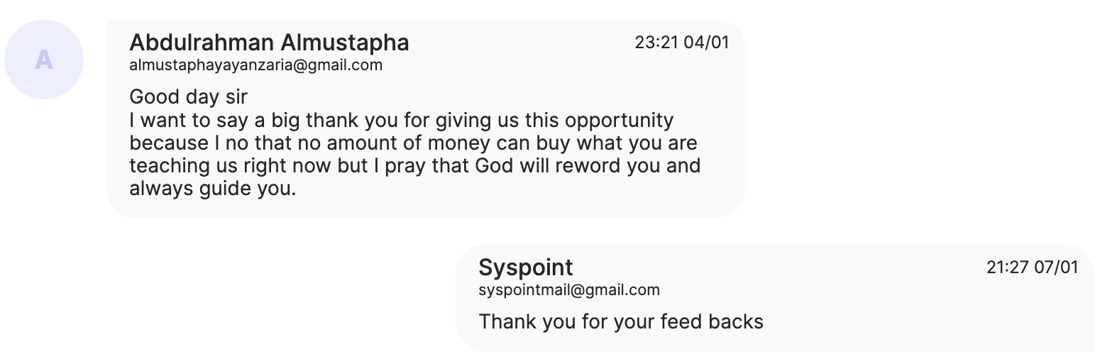 Customer review 1