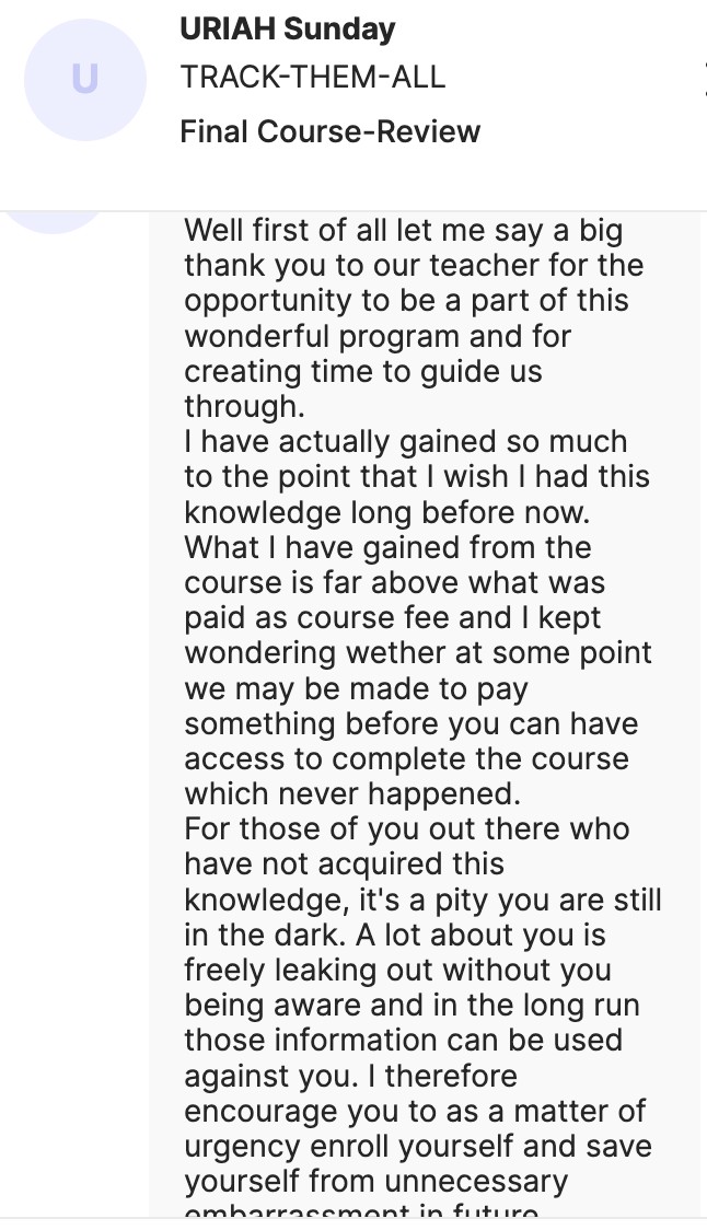 Customer review 8