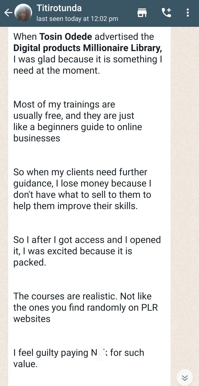 Customer review 2