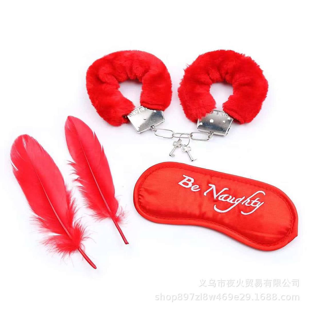 BLIND FOLD AND CUFF SET