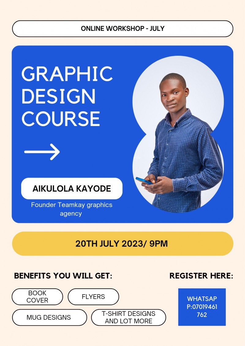 Buy ONLINE WORKSHOP ON GRAPHIC DESIGNS By TEAMKAY GROUPS On Selar Buy ONLINE WORKSHOP ON GRAPHIC DESIGNS By TEAMKAY GROUPS On Selar