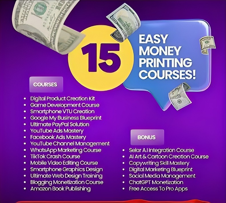 15 Online Cashout Courses