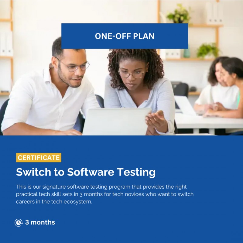 Switch to Software Testing