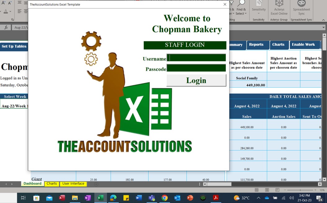 Demo TheAccountSolutions.BakeryFinishedProductsV1.23