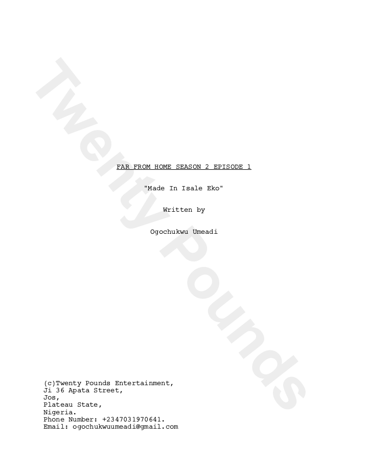 Get far from home season 2 episode 1 made in isale eko by ogochukwu