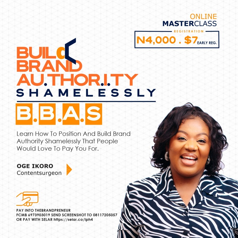 Build Brand Authority Shamelessly