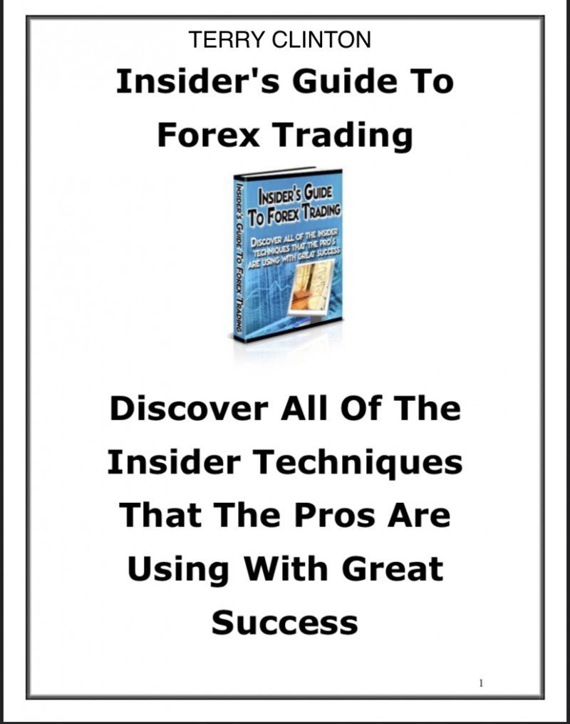 Insider's Guide To Forex Trading