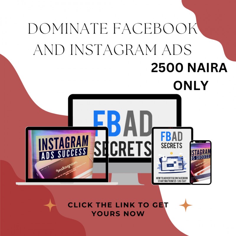 DOMINATE FACEBOOK AND INSTAGRAM ADS