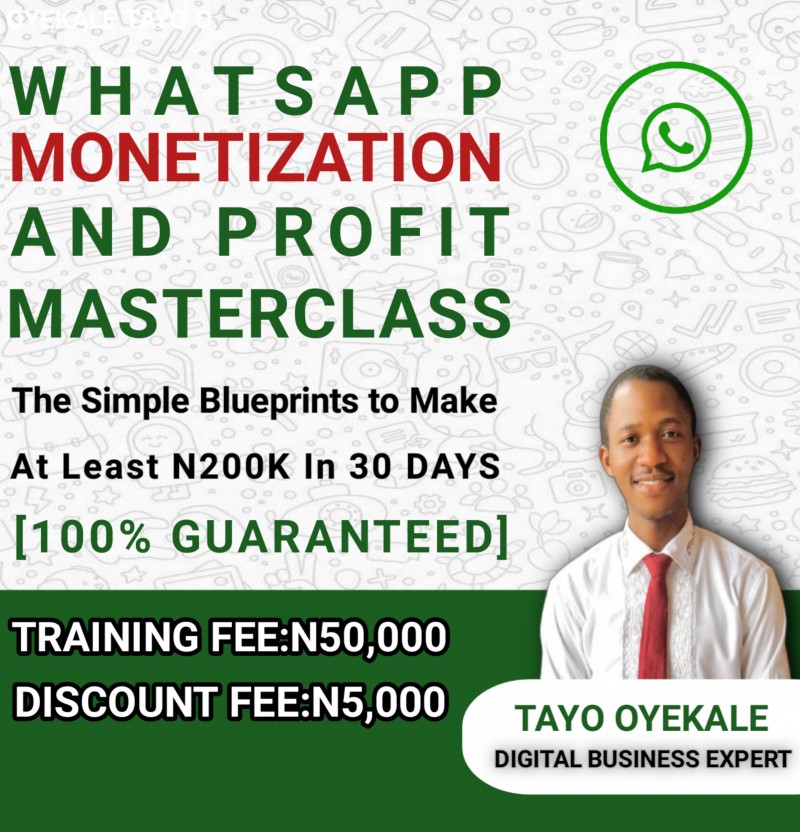 WHATSAPP MONETIZATION AND PROFIT TOOLKIT