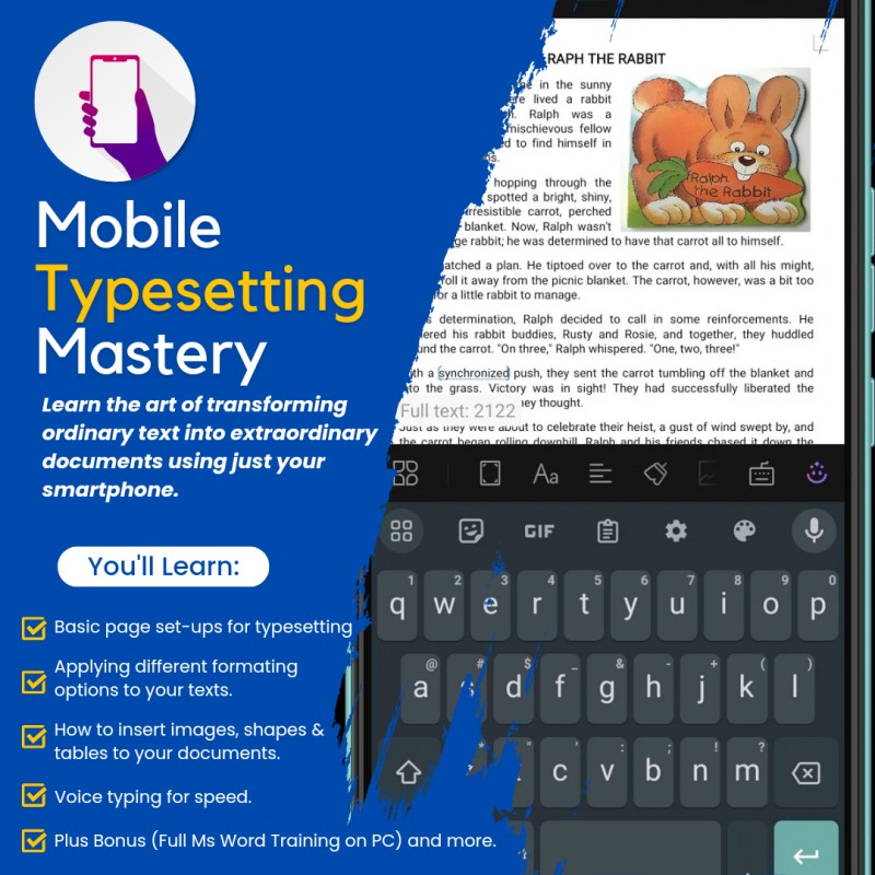 Mobile Typesetting Mastery