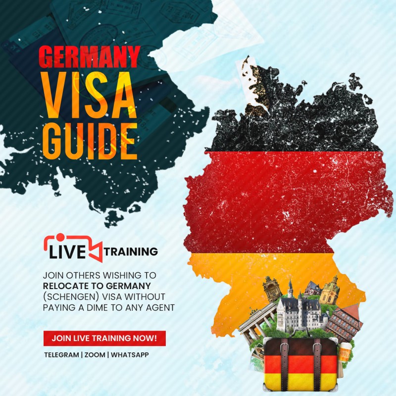 Germany Visa Blue Print (Live Training)