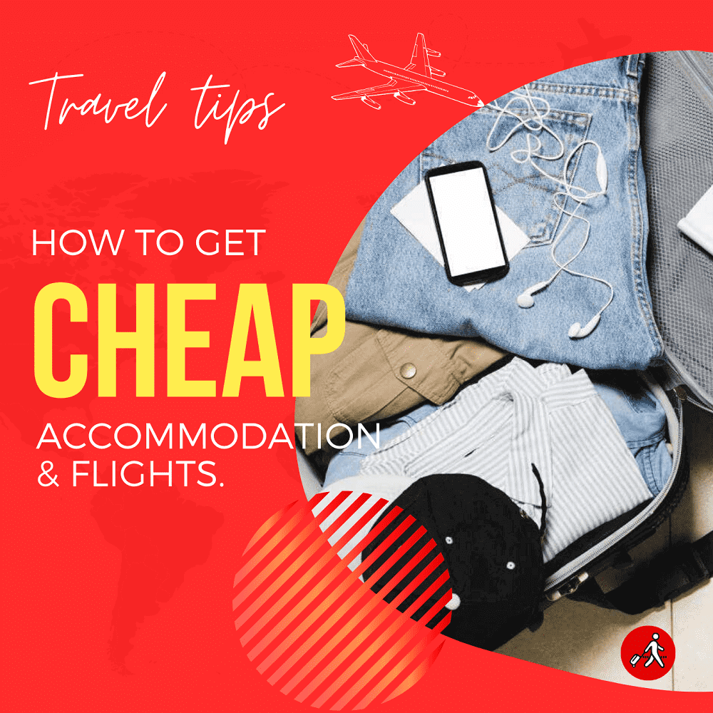 How to get cheap accommodation and flights (PDF)
