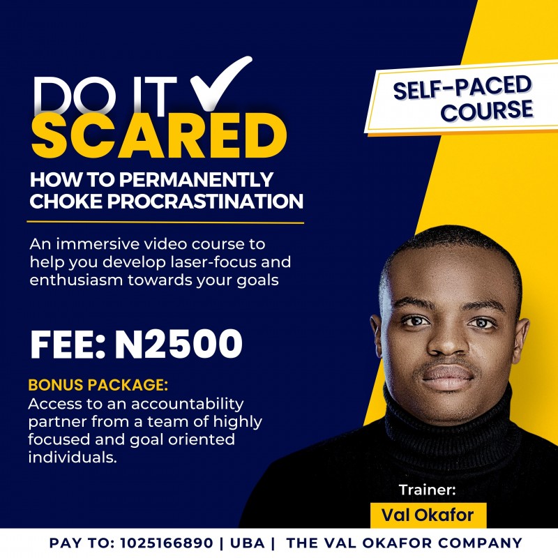 DO IT SCARED: How to Permanently Choke Procrastination