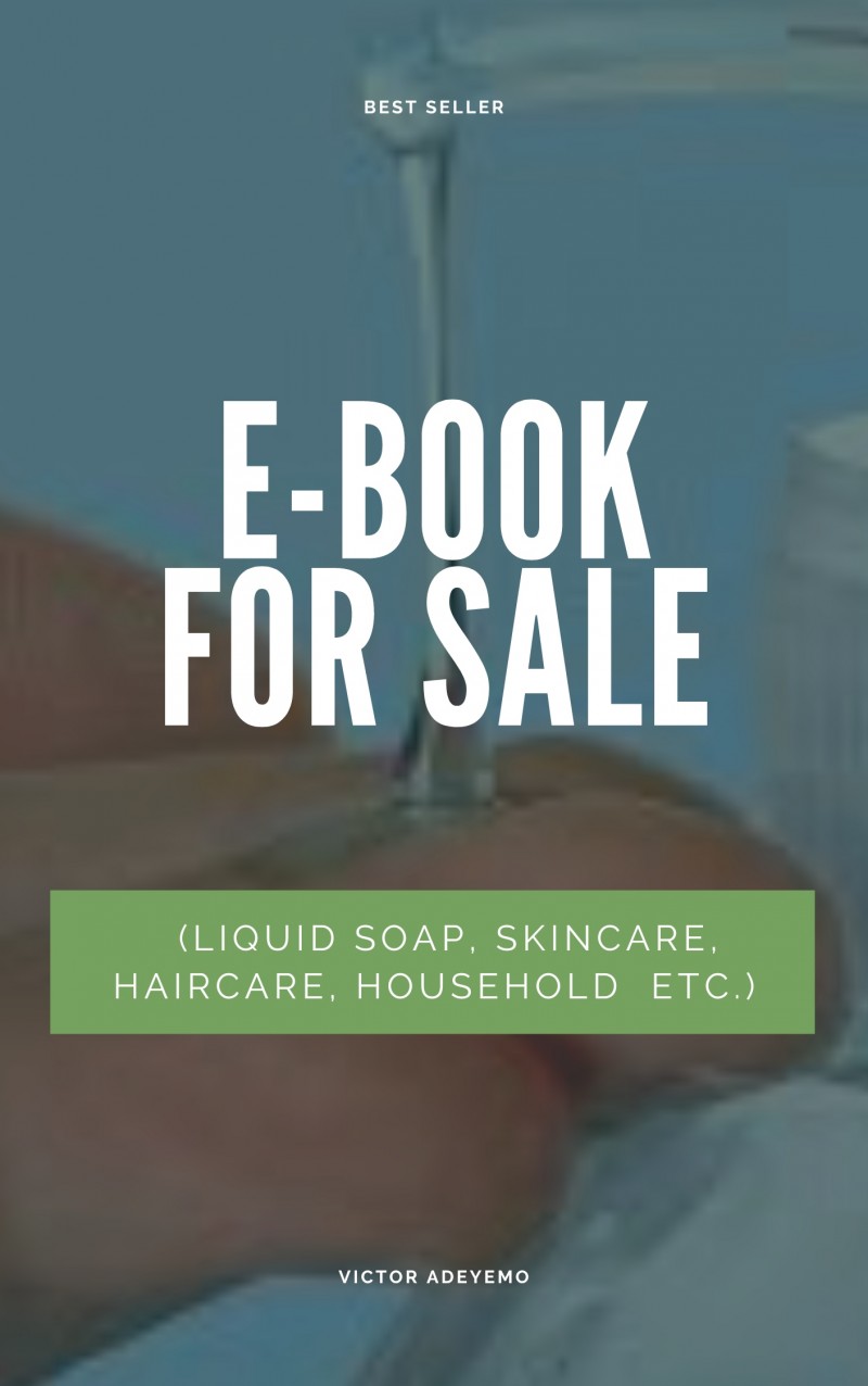 E-book on Cosmetics, Hair care, Skin care, Household Kits