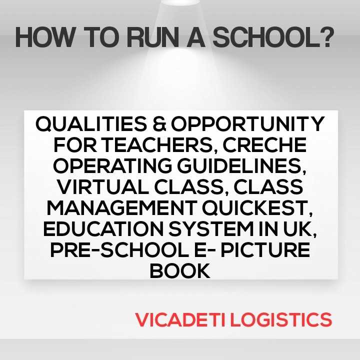 HOW TO RUN A SCHOOL