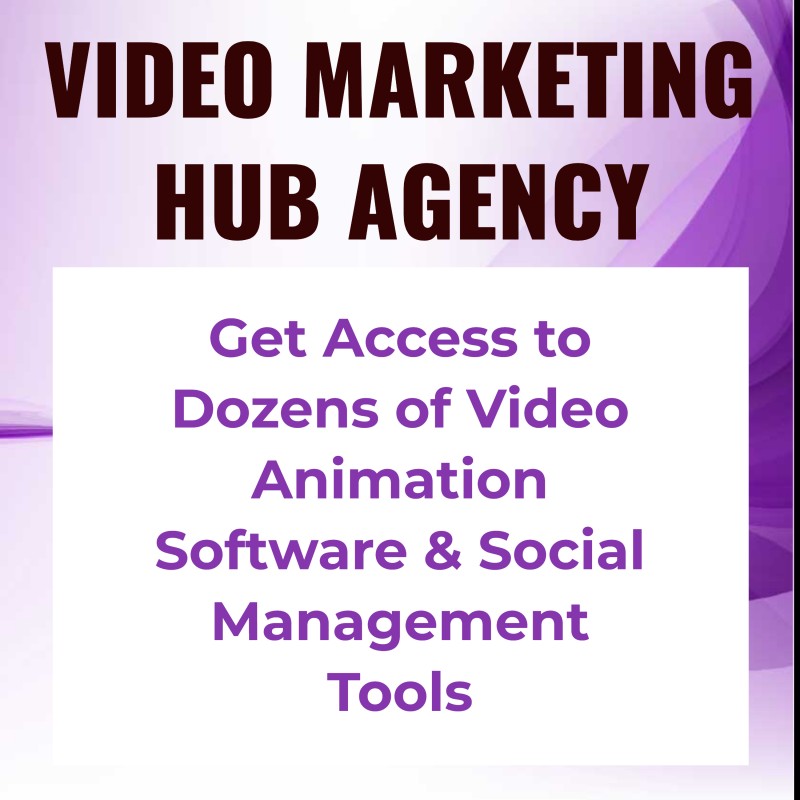 Premium Access To Video Marketing Hub's Set of Softwares