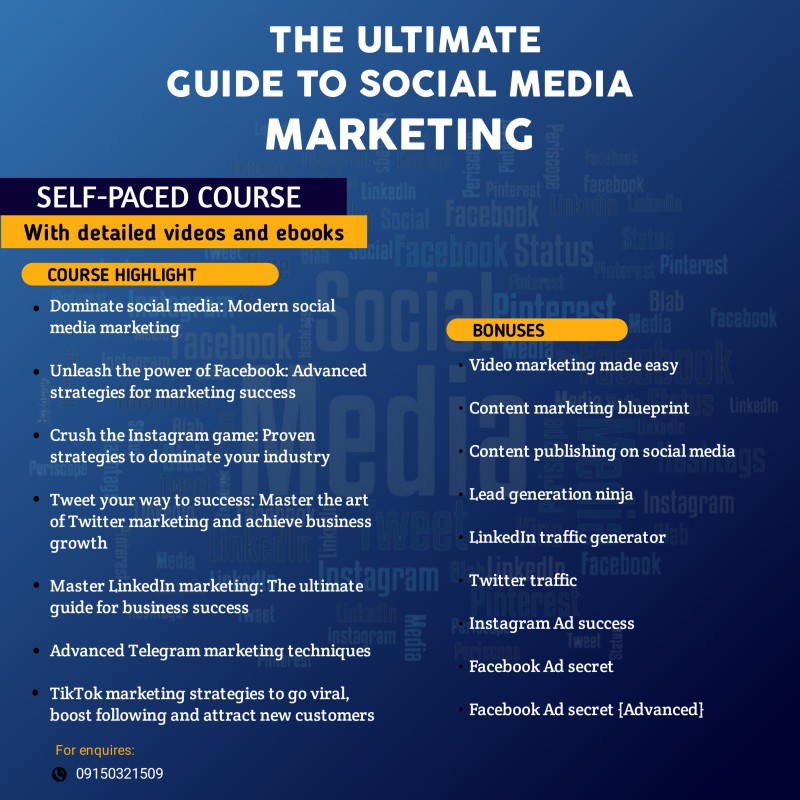 Buy THE ULTIMATE GUIDE TO SOCIAL MEDIA MARKETING by Victoria Ugiagbe on ...