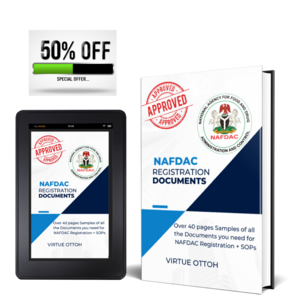 NAFDAC REGISTRATION DOCUMENTS