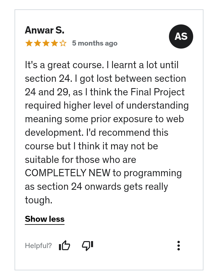 Customer review 5