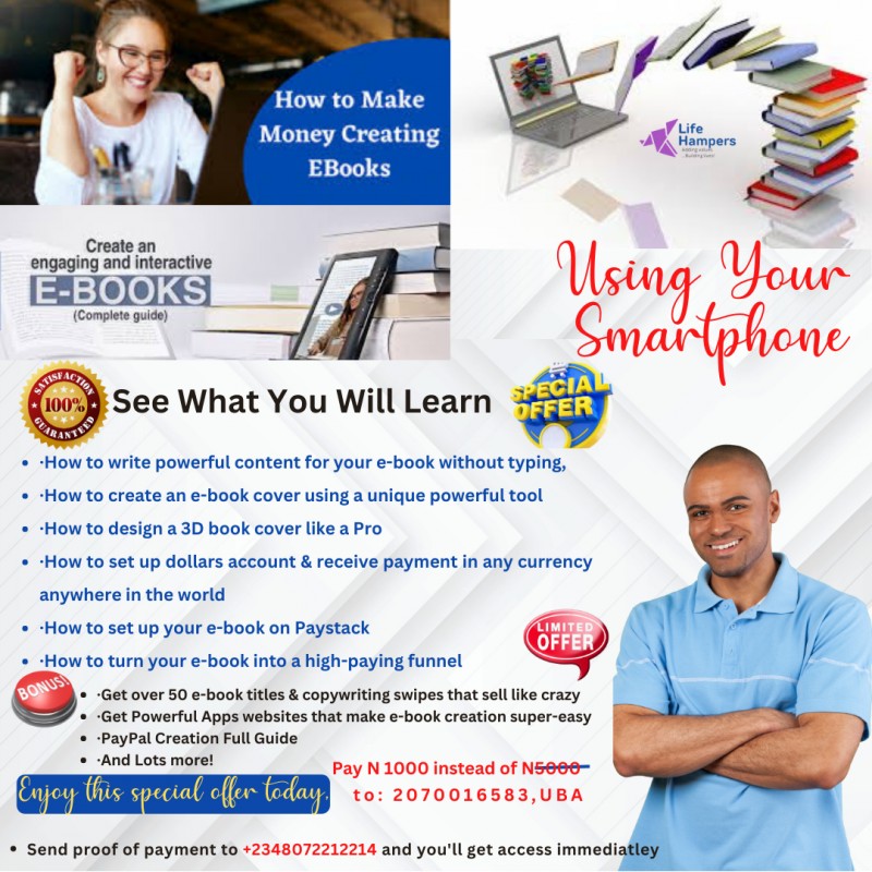 E-BOOK CREATION COURSE