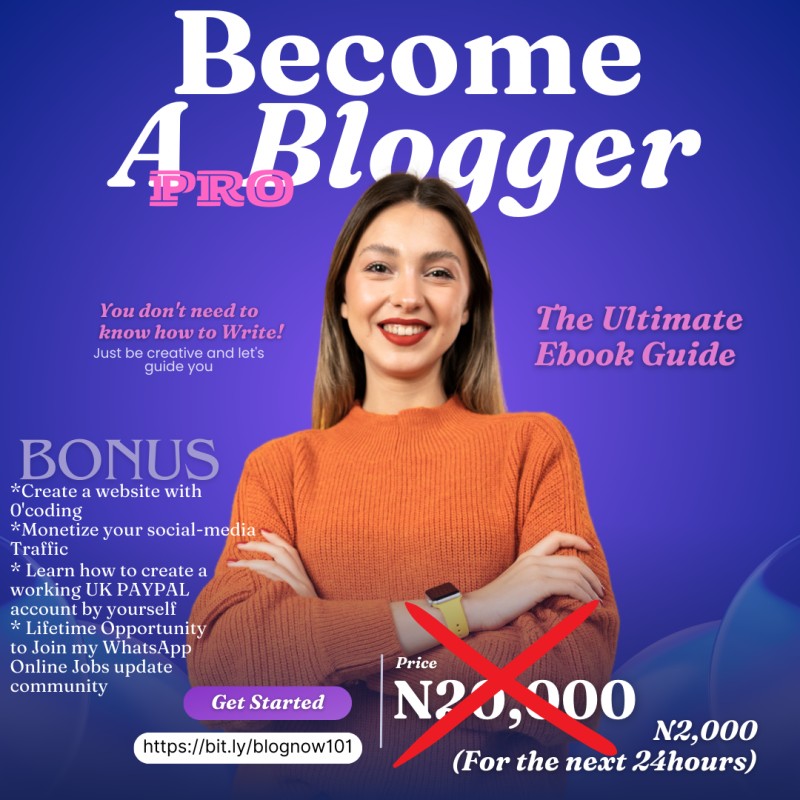 Become A Pro Blogger: How To Start A Blog From The Scratch By Yourself & Become A Pro (For Beginners)