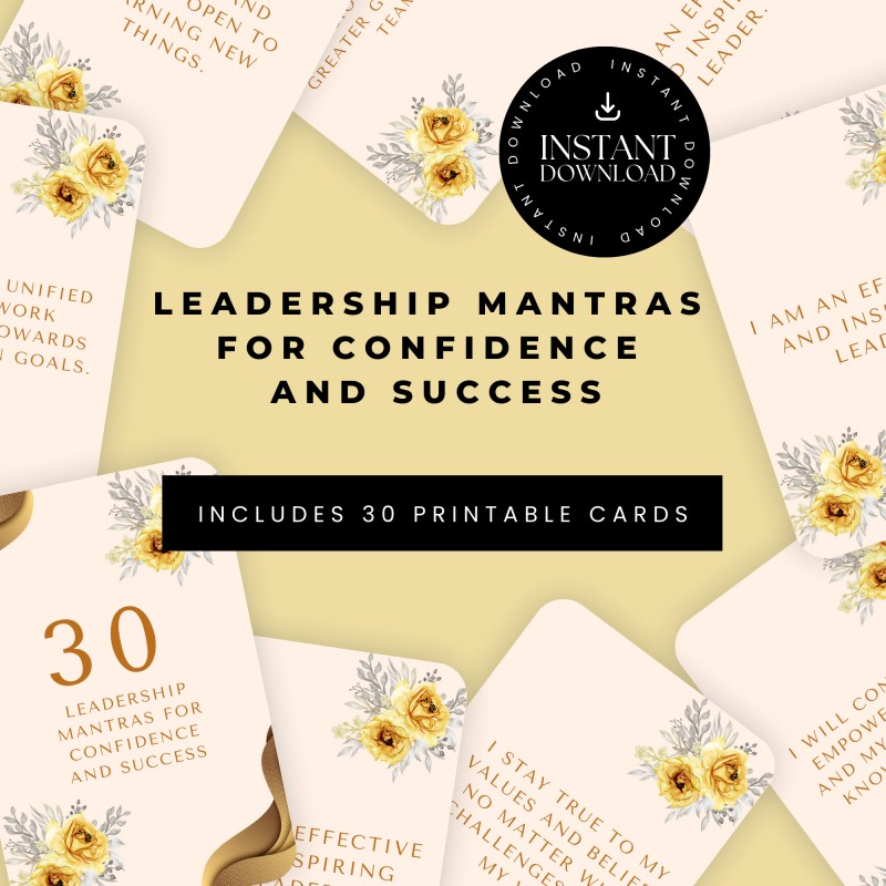 Leadership Mantras for Confidence and Success