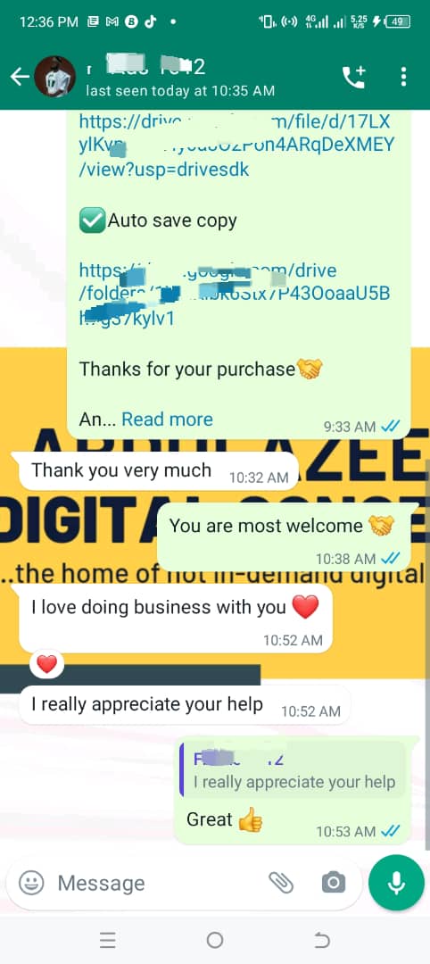 Customer review 2