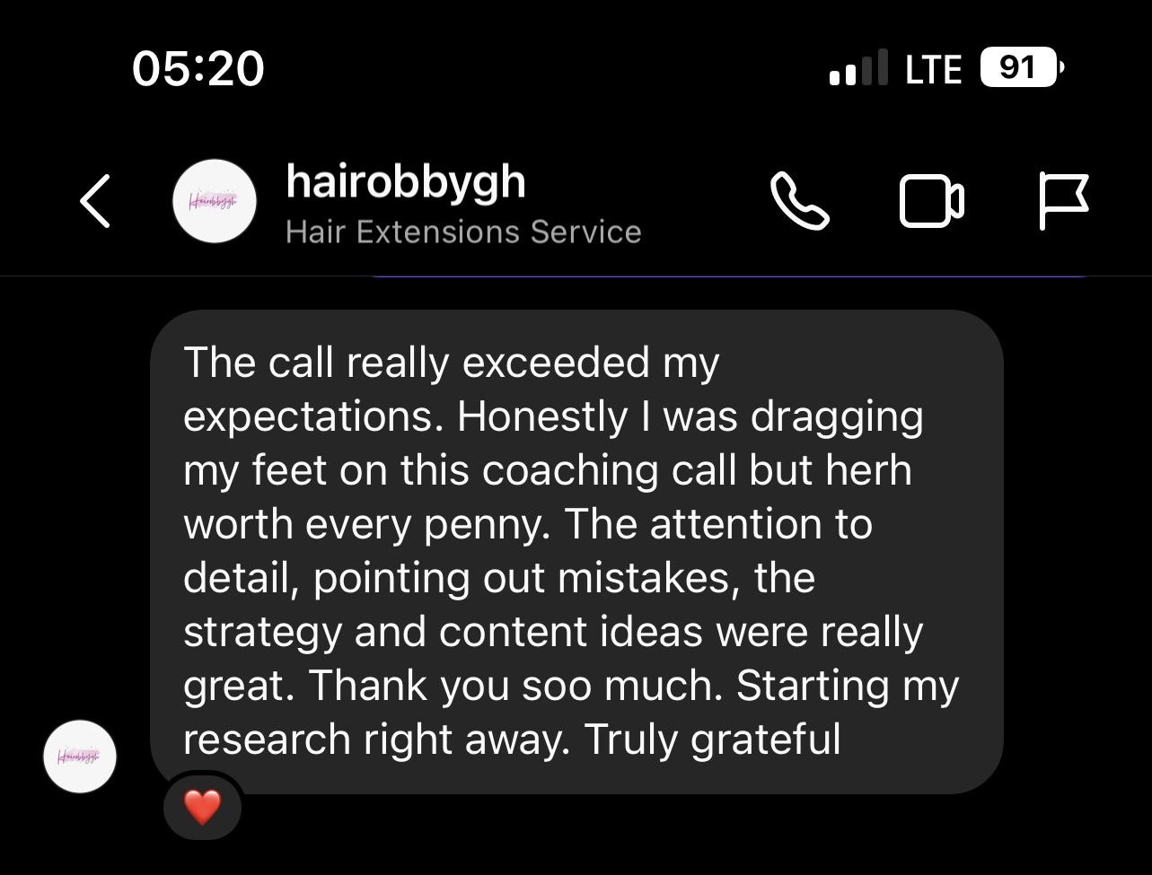 Customer review 5