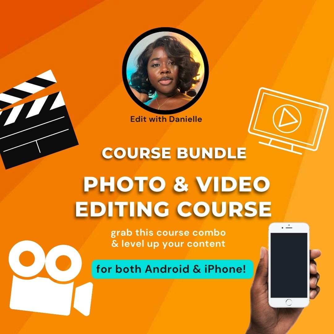 Buy Photo & Video Editing Course Combo by Danielle Afram on Selar.co