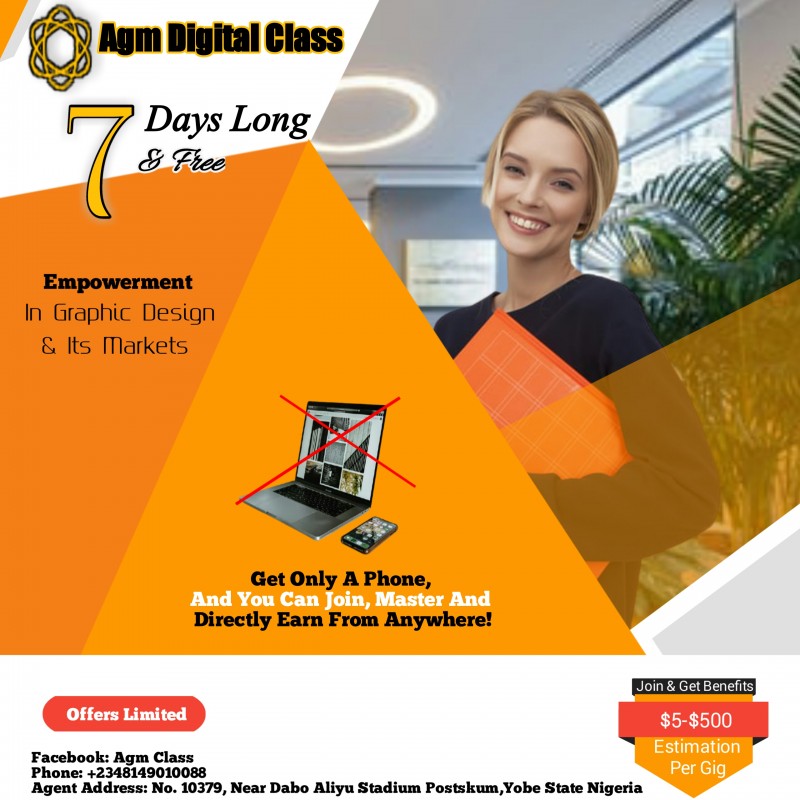 TICKET FOR CERTIFICATE IN GRAPHICS DESIGN (7Days Only)