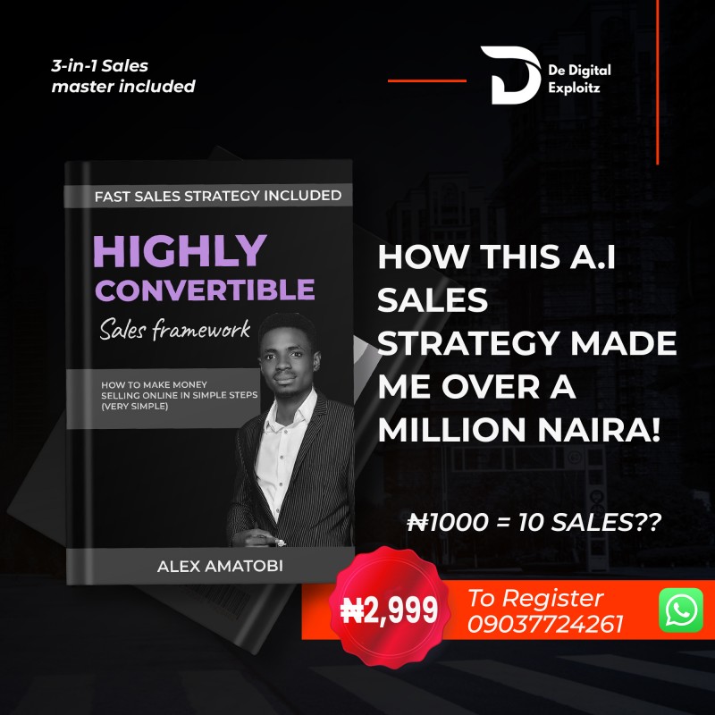 Buy Ai Sales Strategy Ii By Alex Amatobi On Selar