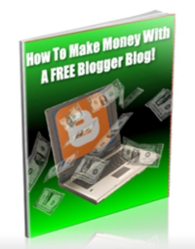 How to make money online with a free blogger blog!