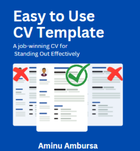 Musa Cv Buy Customizable Effective CV Template by Aminu musa Ambursa on Selar