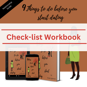 (Checklist/Workbook)9 Things to do before you start dating