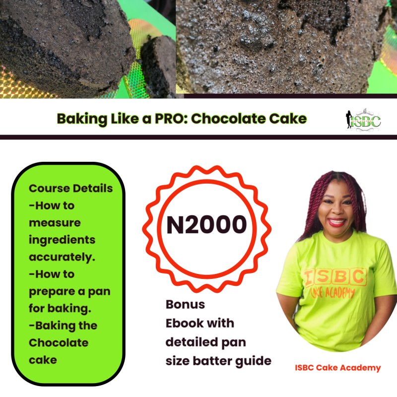 Chocolate cake Online Class