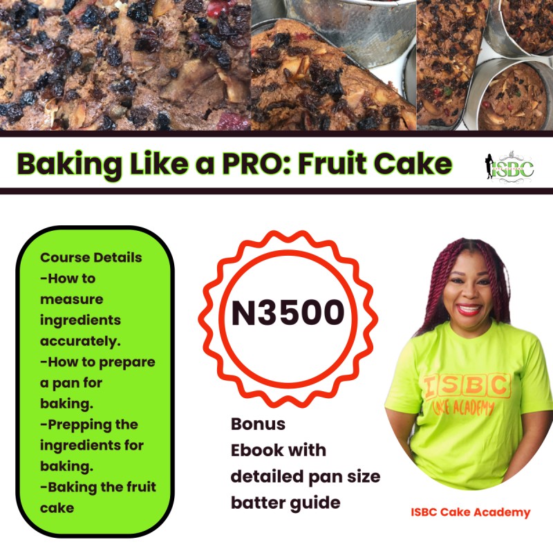Buy Fruit Cake by ISBC Cake Academy on Selar.co