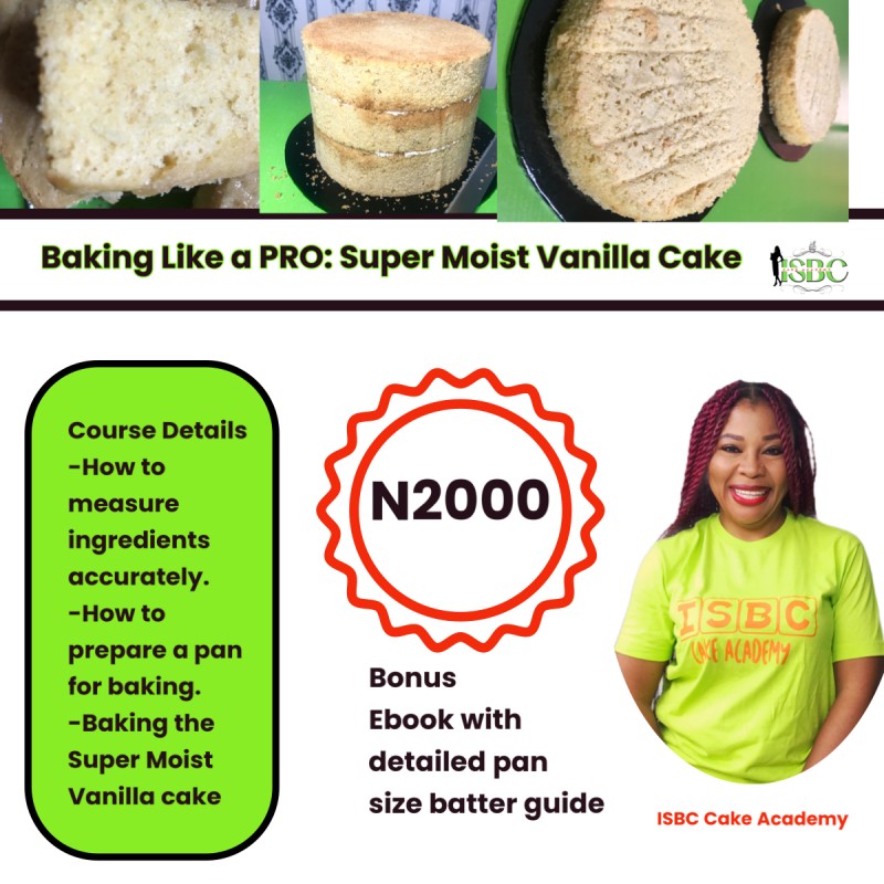 Super moist Vanilla Cake
