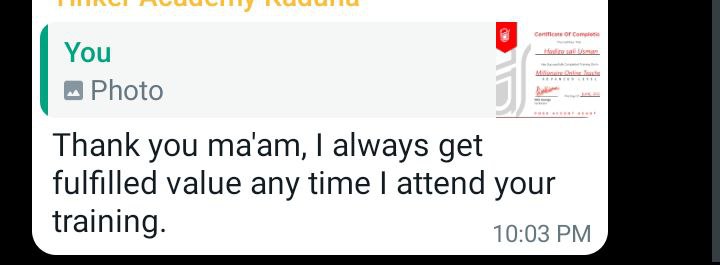 Customer review 1