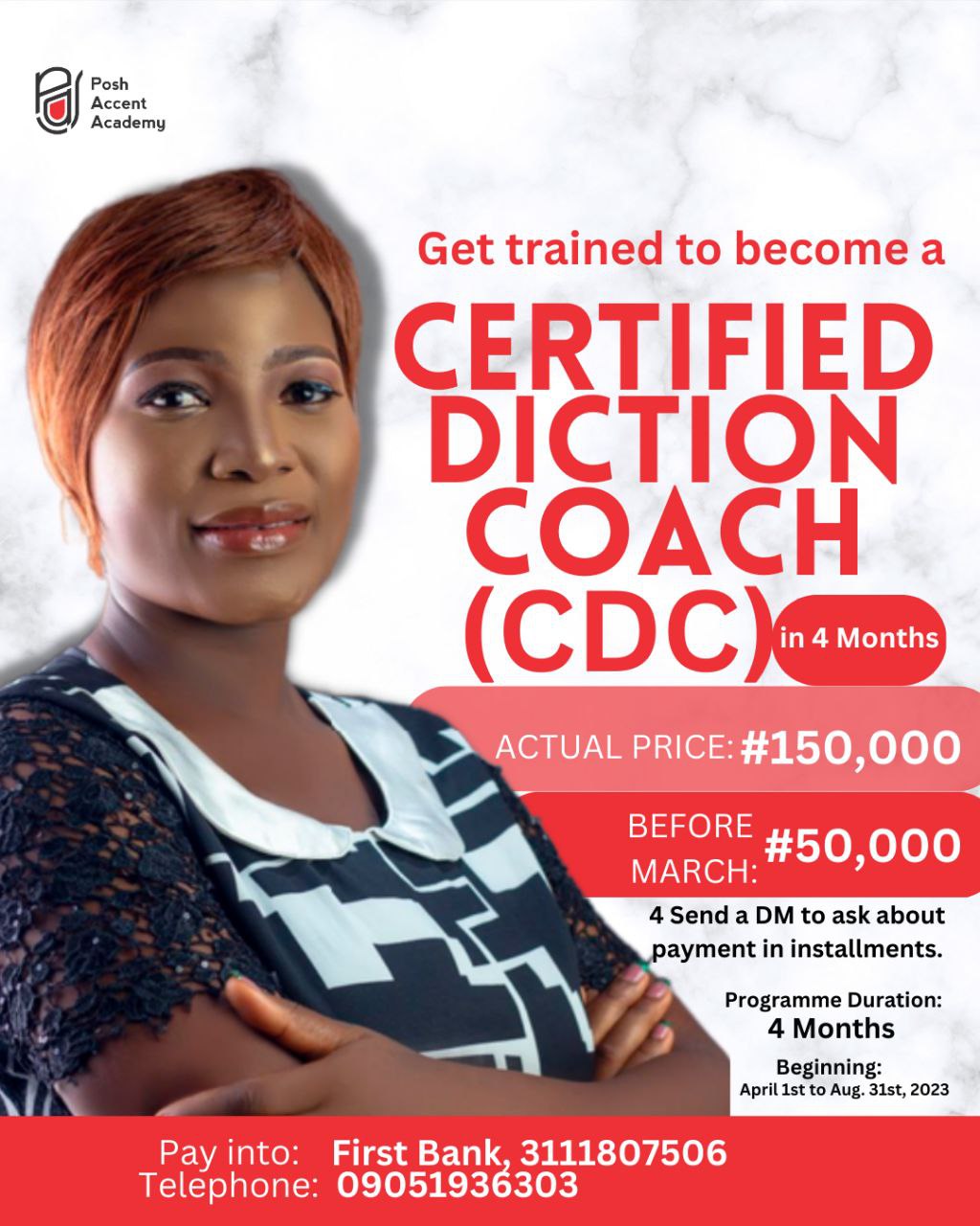 The Certified Diction Coach Course (CDC)