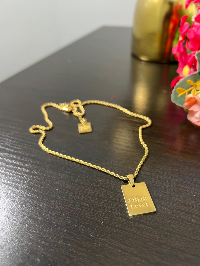"Elijah Level" Necklace