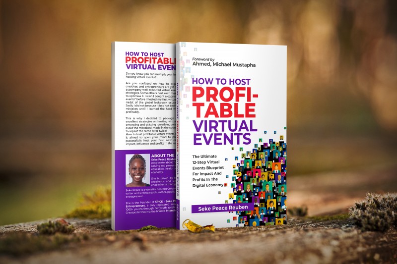 Library Digital Event Host Buy HOW TO HOST PROFITABLE VIRTUAL EVENTS by BOOKS BY SEKE PEACE REUBEN ...