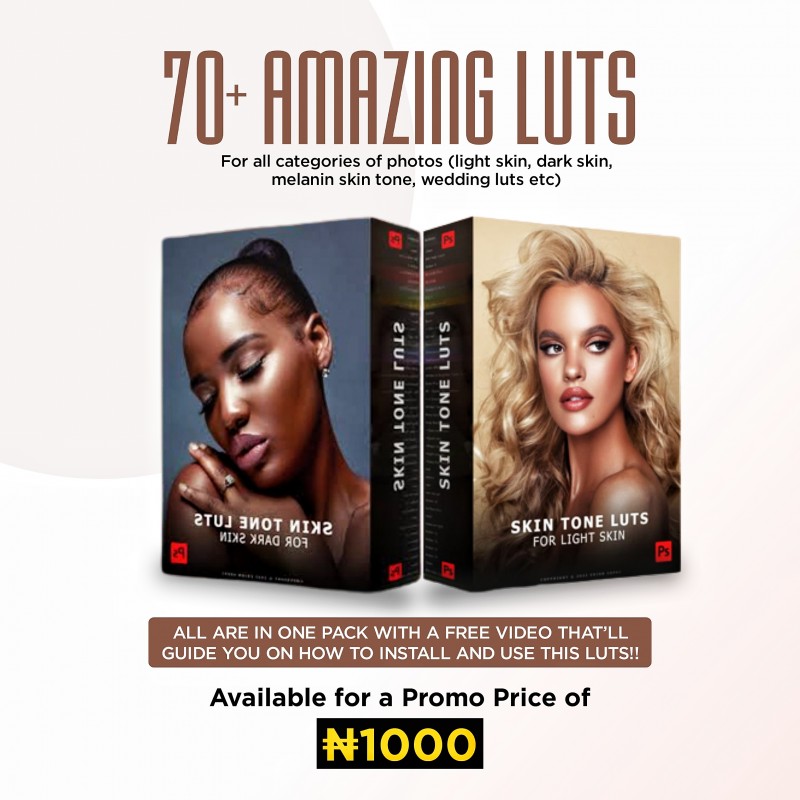Amazing Photoshop LUTs