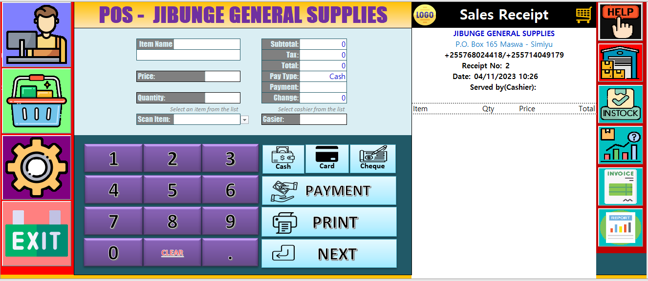 Point Of Sale