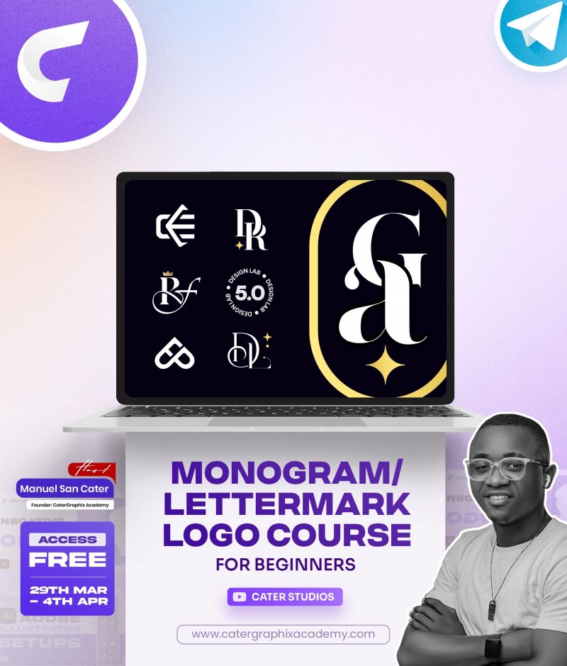 Advanced Monogram Logo Design and Mentorship — DL5.0