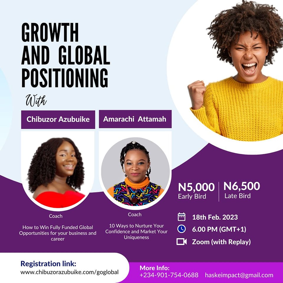 Growth and Global Positioning Webinar