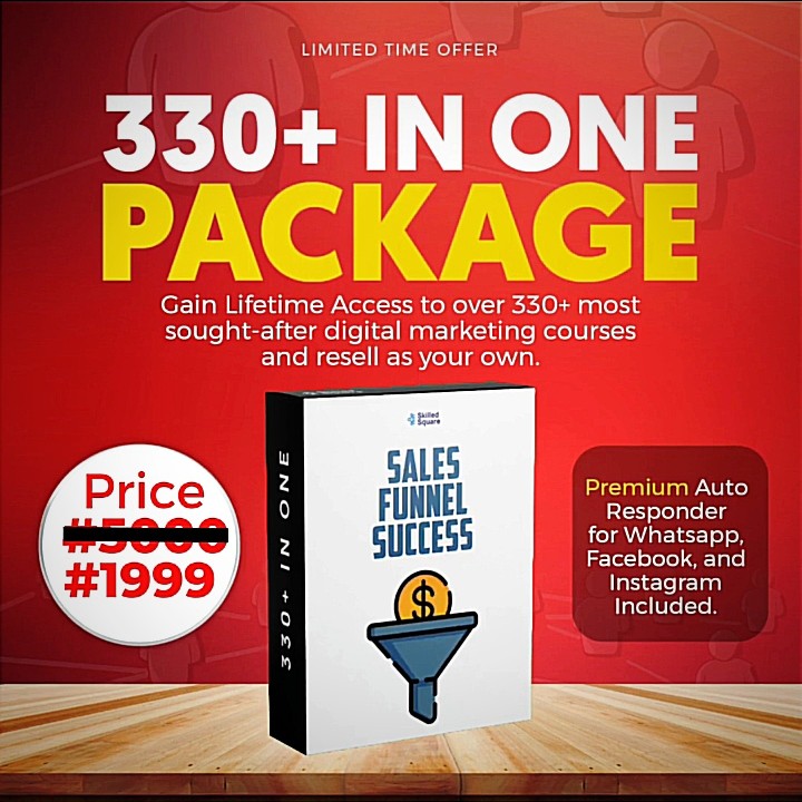 Buy 330+ Digital Courses 🔥 by Chukwuemeka Onyema on Selar | selar