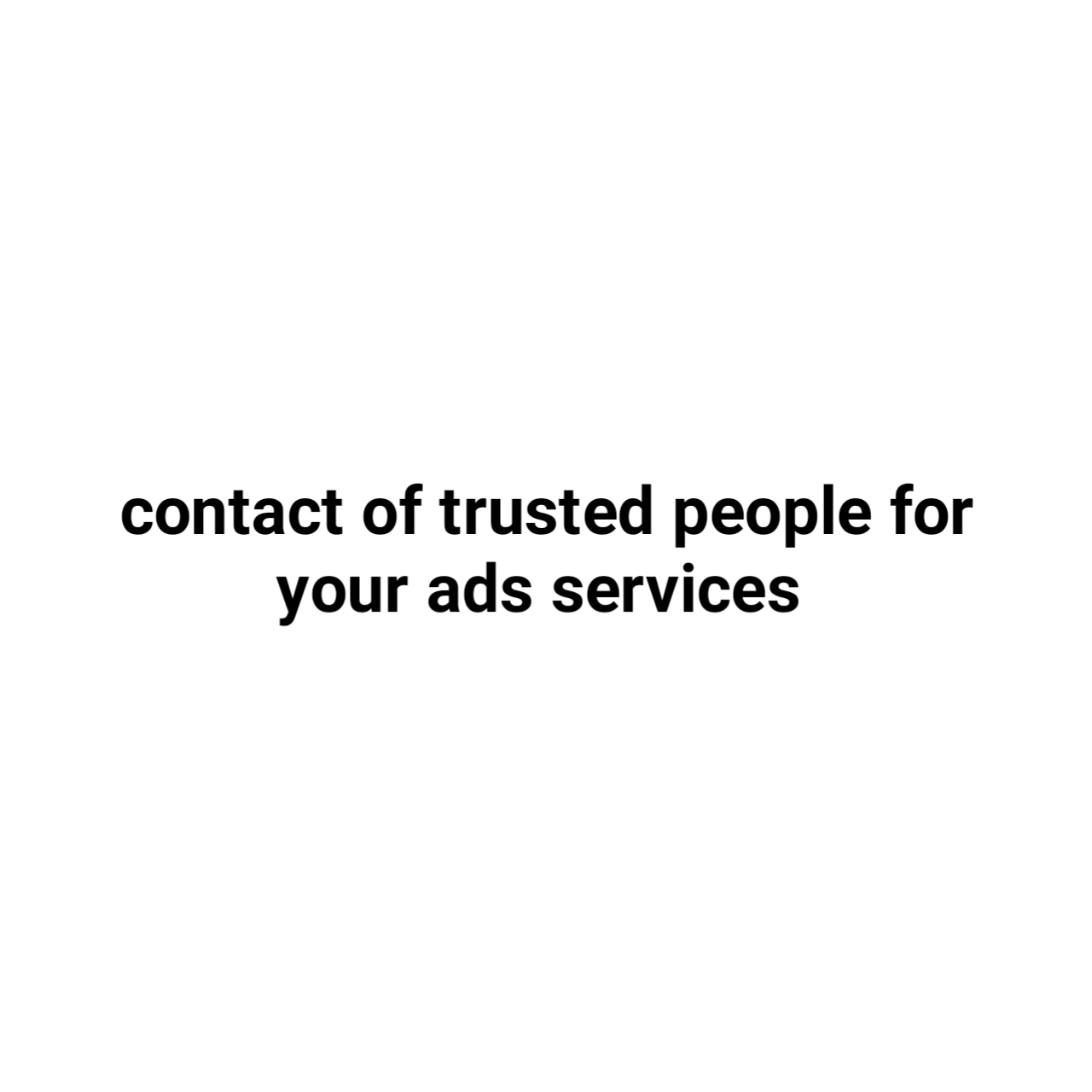 Contacts list of Trusted Facebook Ads expert