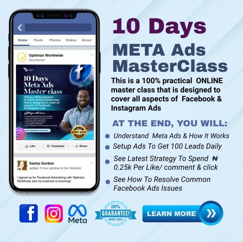 ULTIMATE META ADS COURSE