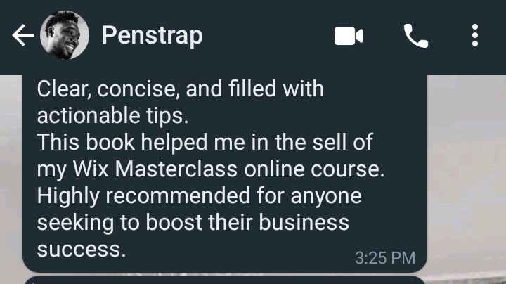 Customer review 1